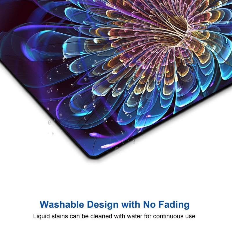SHALYSONG 3D Flowers Mouse pad Abstract Art Mouse Pads with Design Personalized Mousepad for Laptop Computer Office Decoration Accessories Gift - Image 5